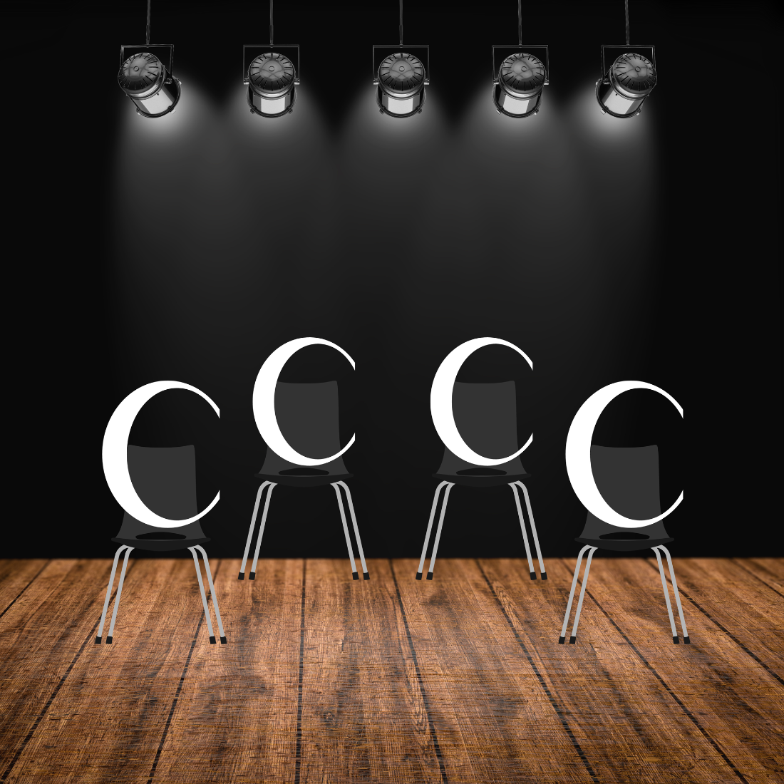 Quartet of Cello C strings