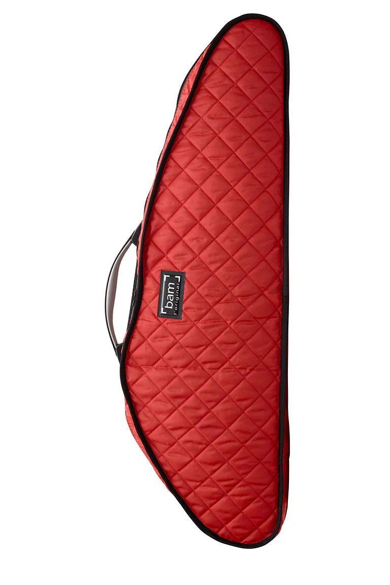 BAM case hoodie for Hightech Slim Violin Case red