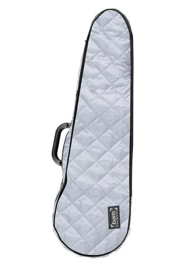 BAM case hoodie for Hightech Contoured Violin Case grey