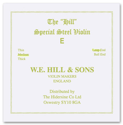 W.E. Hill and Sons Violin E string