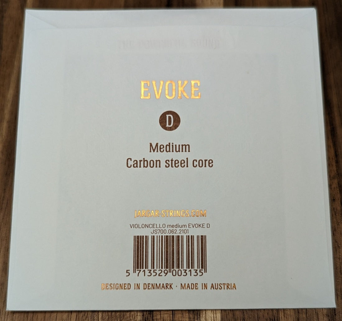 Jargar Evoke Cello D string back