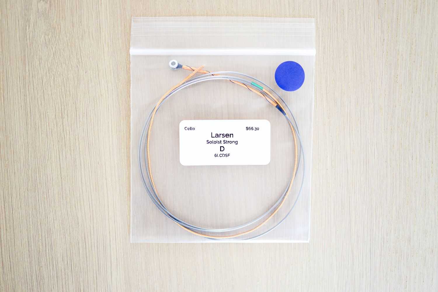 Larsen Soloist: Strong D String (cello post-trial return)
