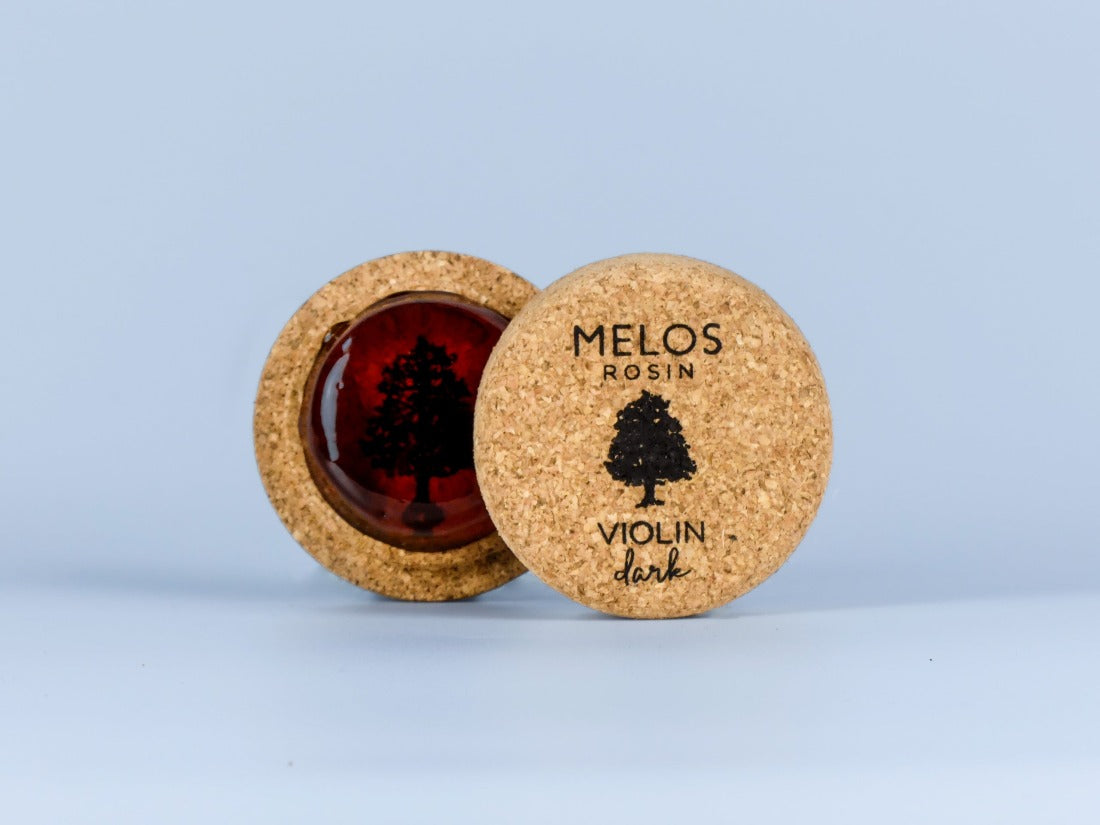Melos Rosins, violin, dark cake