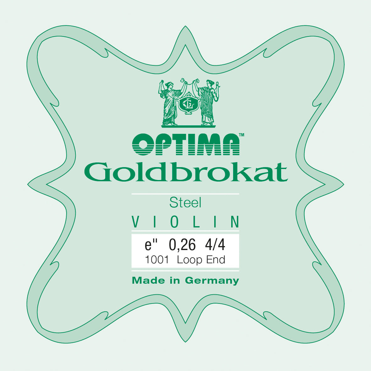 Optima Goldbrokat Violin Set