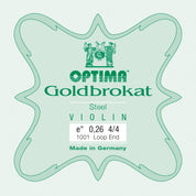 Optima Goldbrokat Violin Set