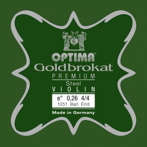 Optima Goldbrokat Premium Violin Set