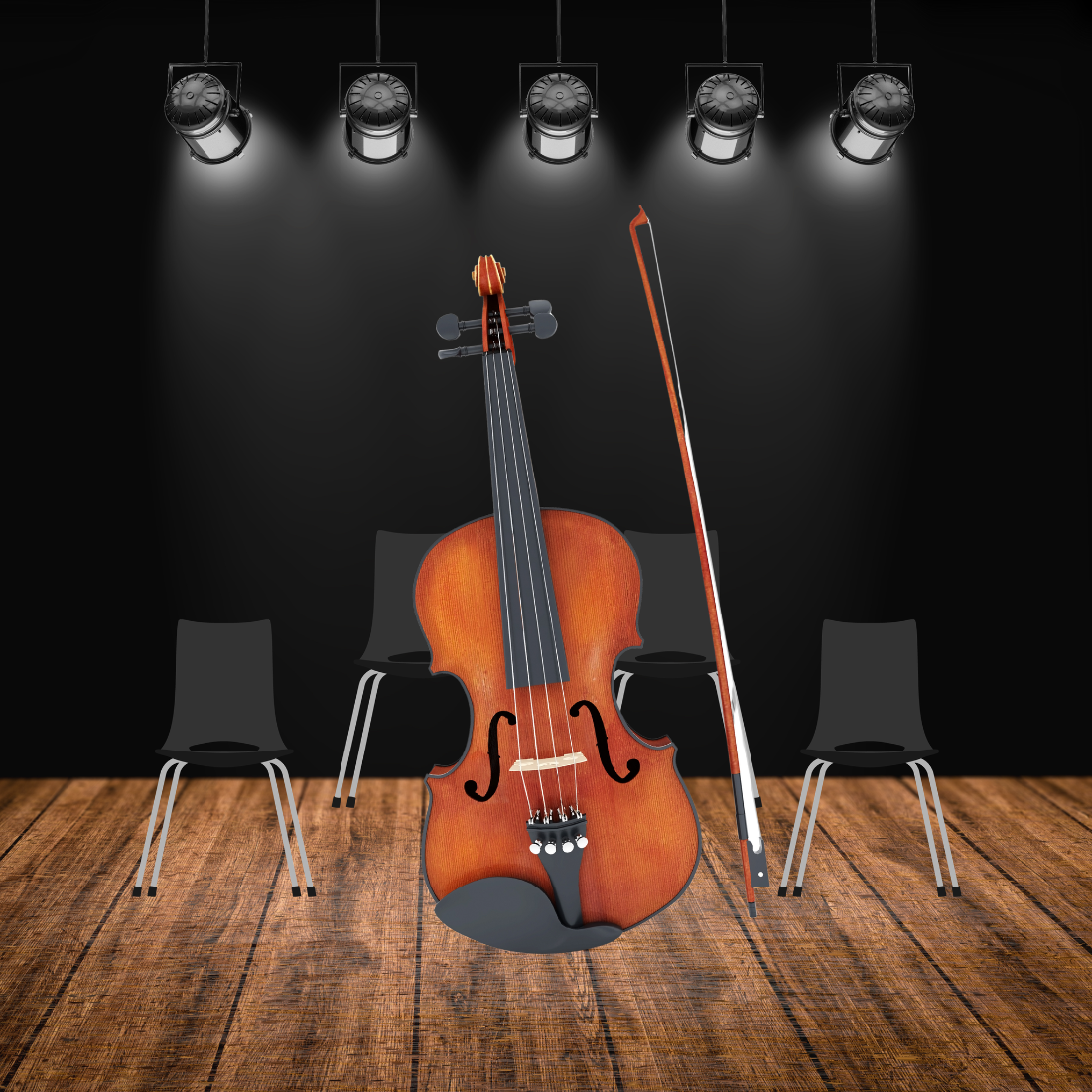 Viola Single String Quartet Trial on Soundbox Strings