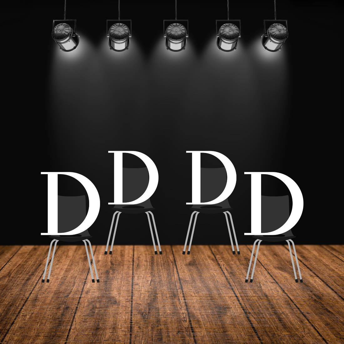 Quartet of Violin D strings