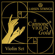 Larsen Il Cannone Gold Violin Set