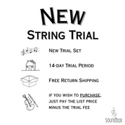 New String Trial info at Soundbox Strings