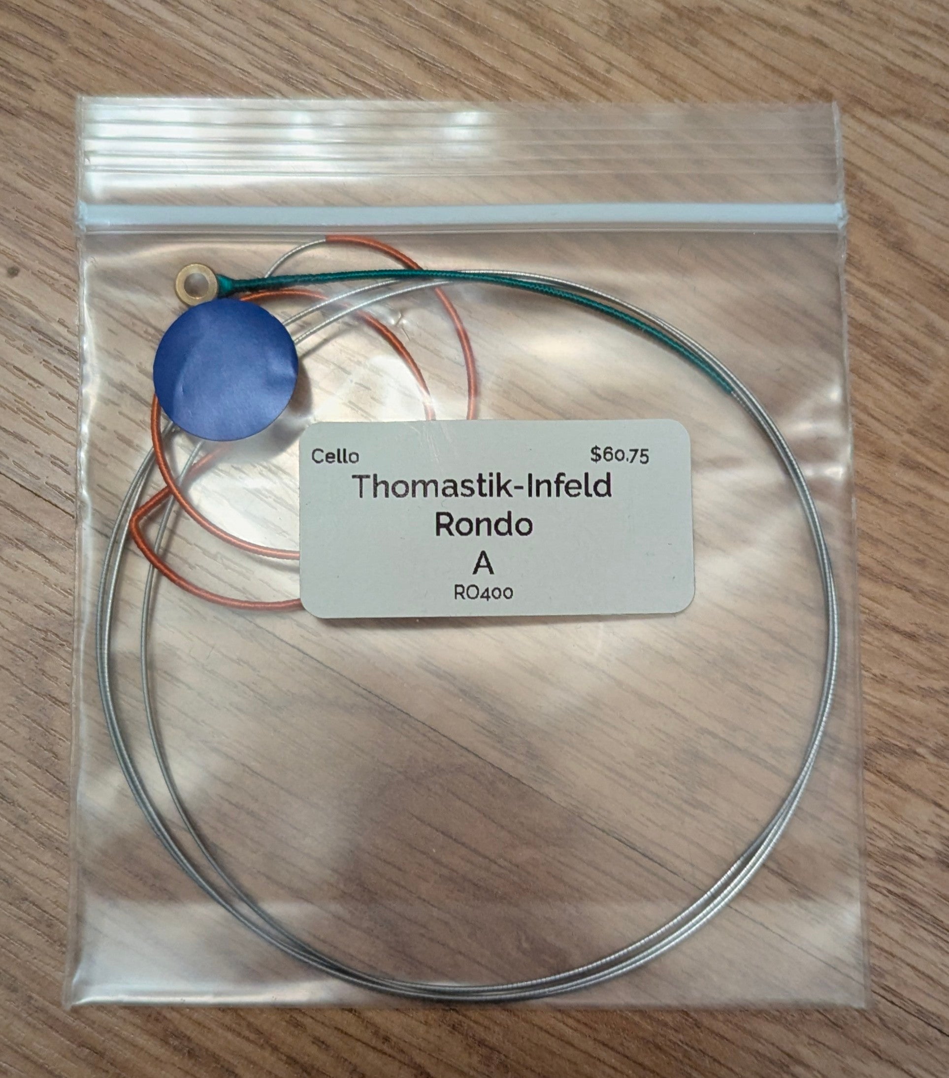 Thomastik Rondo: A String (cello post-trial return)