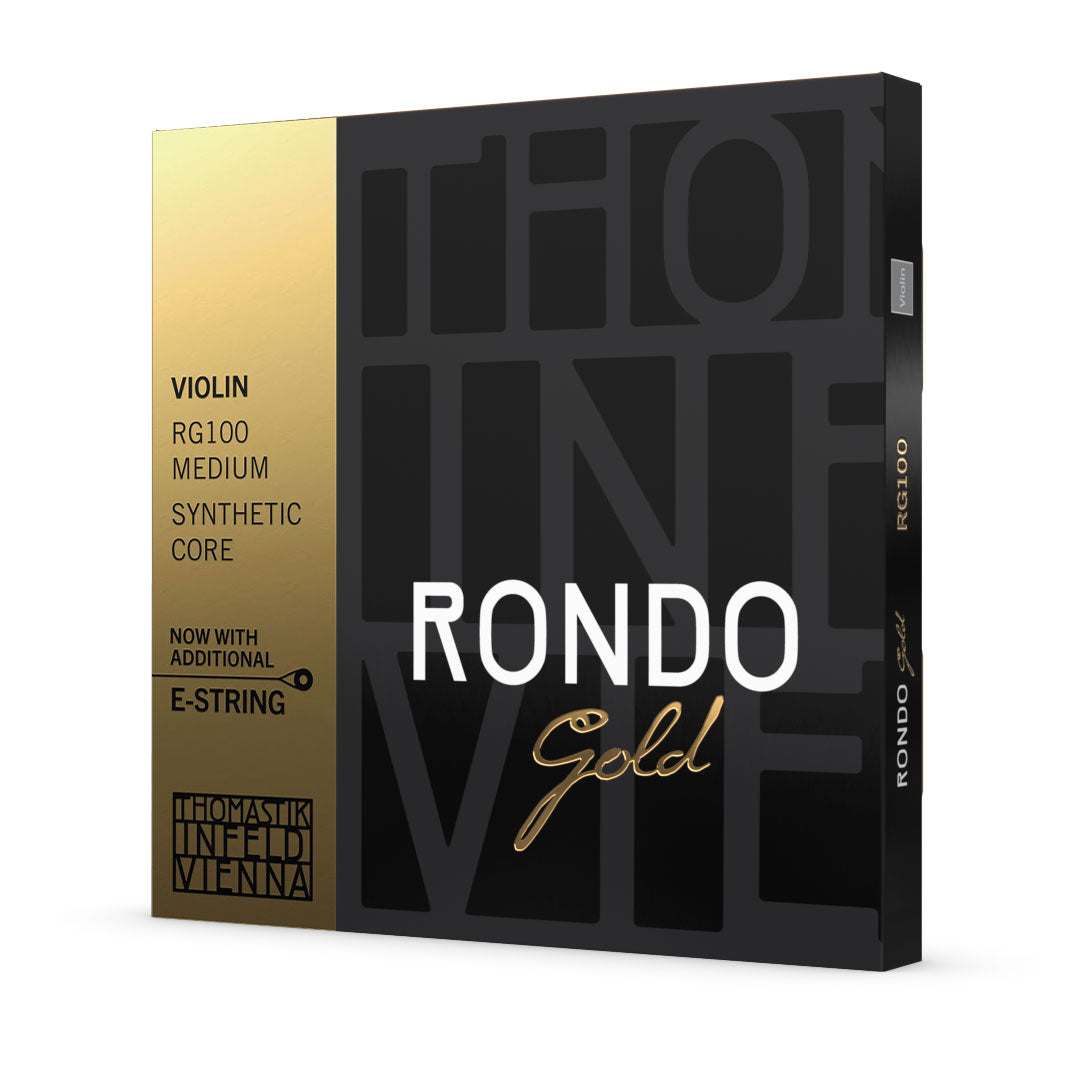 Thomastik Rondo Gold Violin Set front
