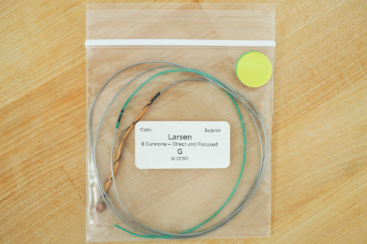 Larsen Il Cannone Cello G String Direct and Focused – Yellow Dot