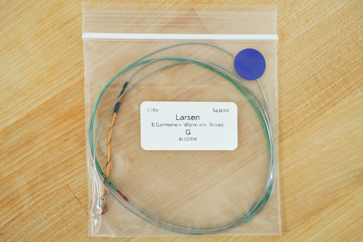 Larsen Il Cannone Cello G String Warm and Broad – Blue Dot