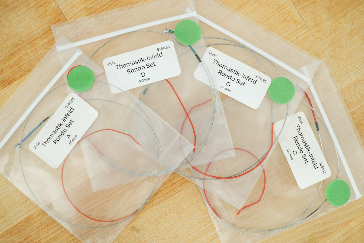 Thomastik Rondo Viola Set – Green Dot