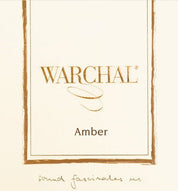 Warchal Amber violin string set packaging