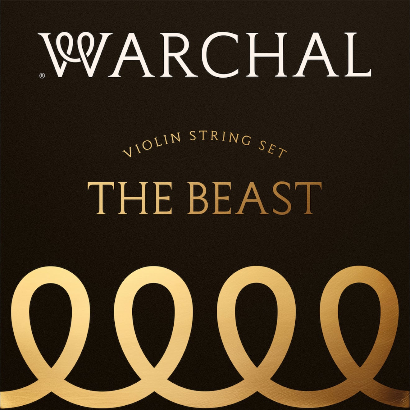 Warchal The Beast violin string set packaging